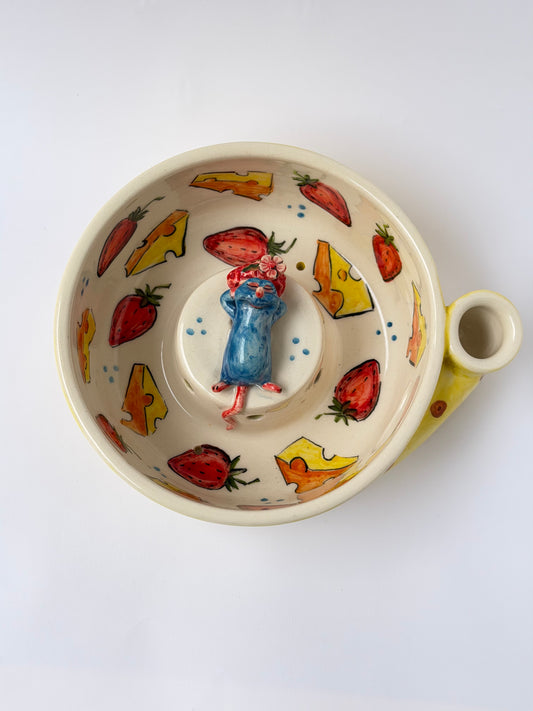 Little Chef ceramic handmade washing bowl