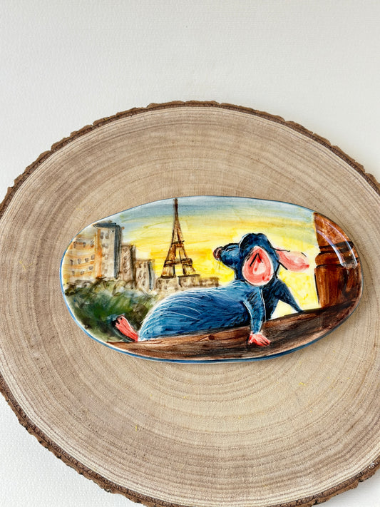 Little chef handmade plate