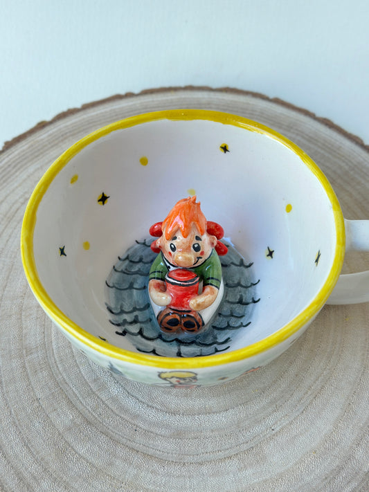 Handmade mug ceramic
