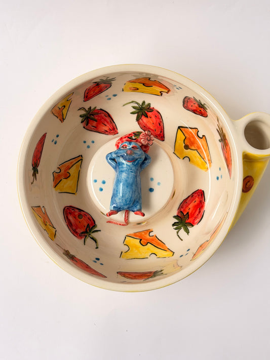 Little Chef handmade ceramic washing bowl