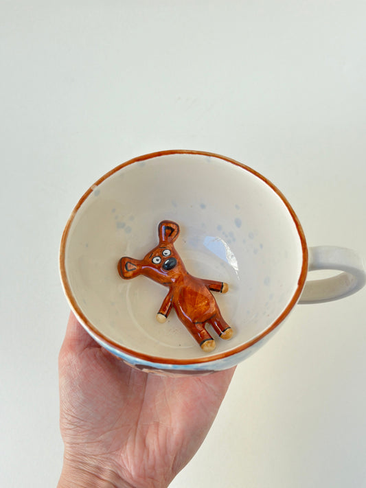 Mr.Bean handmade mug