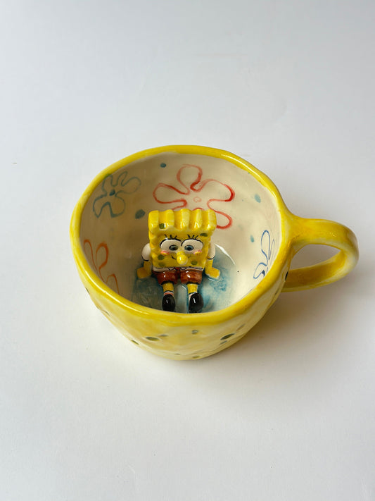 SpongeBob handmade cup