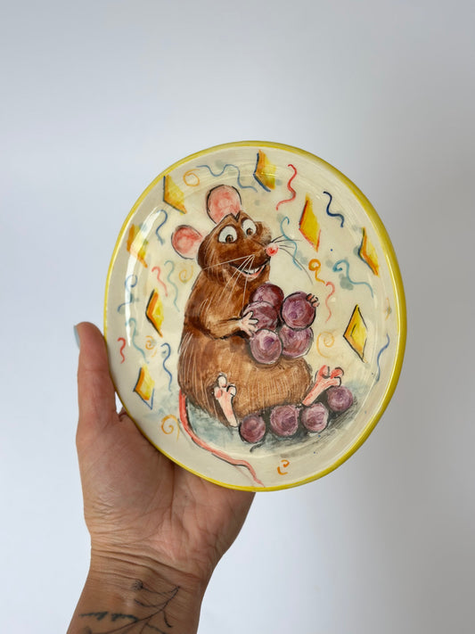 Emily handmade plate