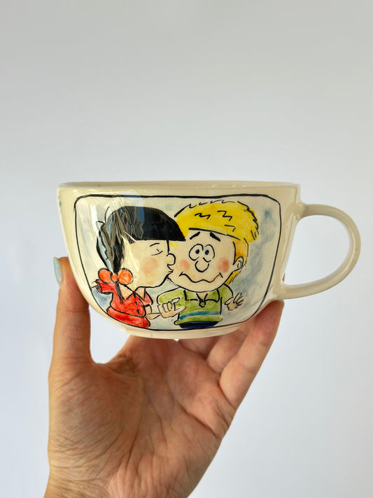 Handmade special mug lovely