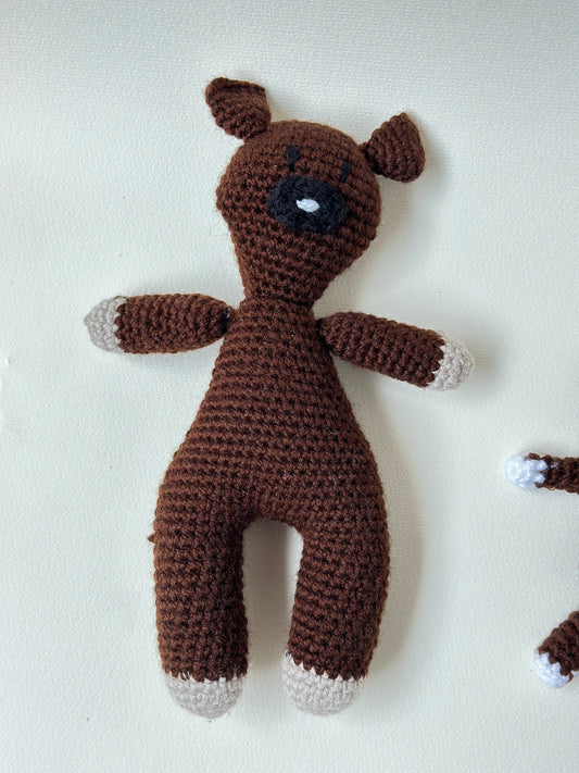 Teddy handmade toy