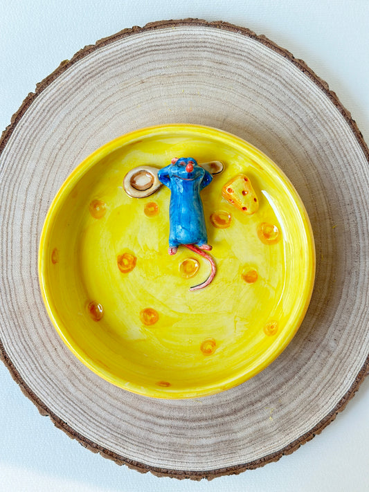 Little Chef handmade plate bowl
