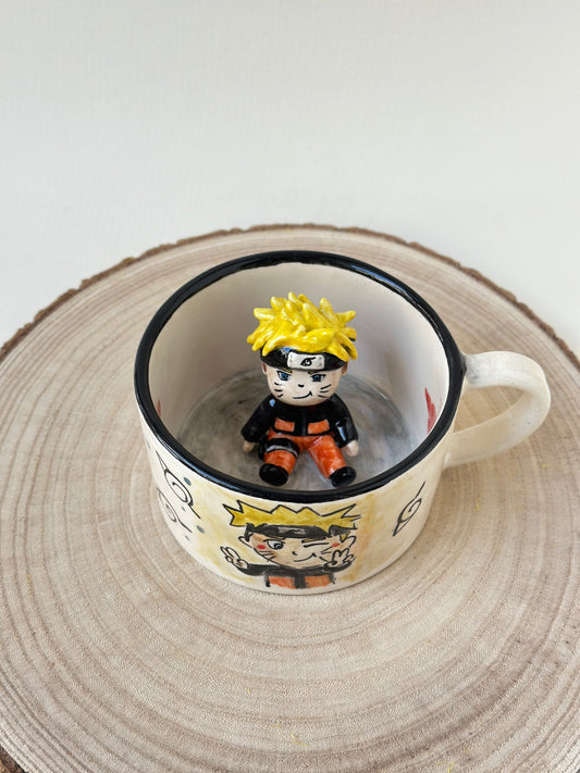 Little ninja mug handmade