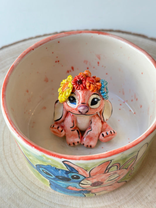 Stitch handmade mug