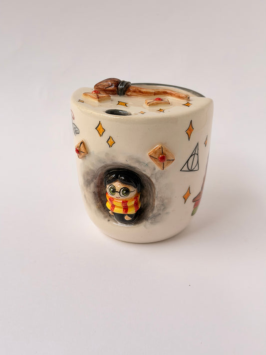 Harry handmade ceramic takeaway mug