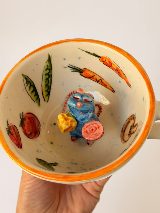 Little Chef handmade ceramic mug