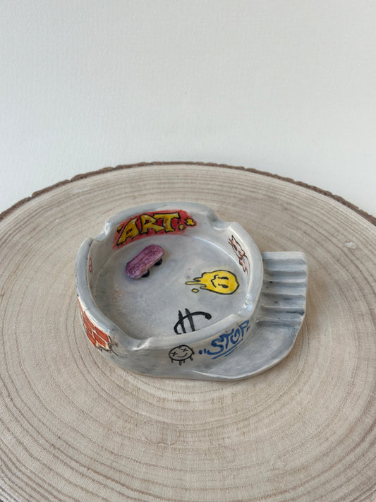 Handmade ashtray