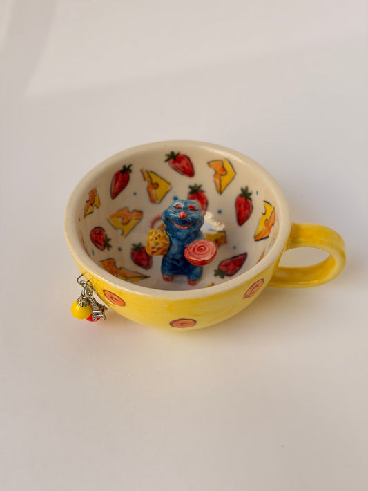 Little Chef handmade ceramic cup