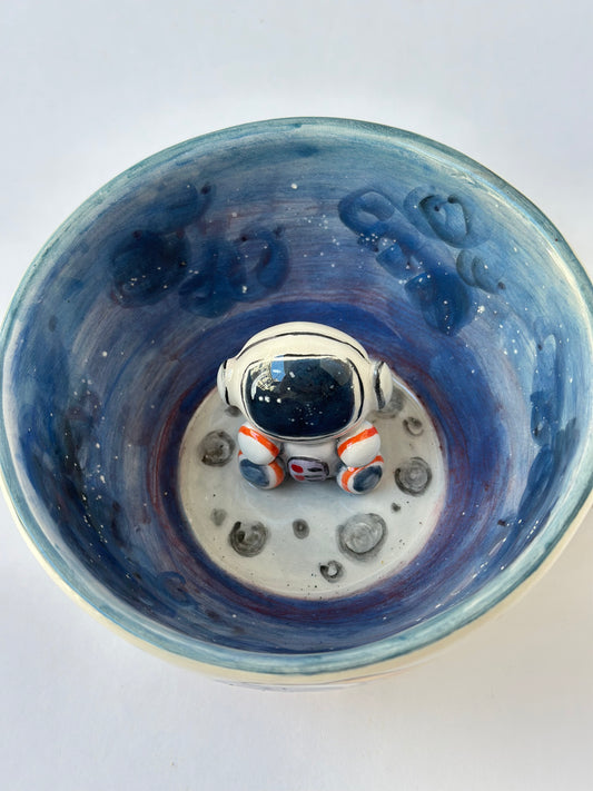 Astronaut handmade ceramic mug