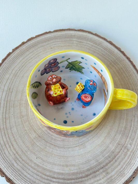 Little chef and Emily handmade mug