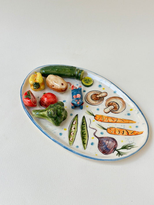 Little Chef handmade plate