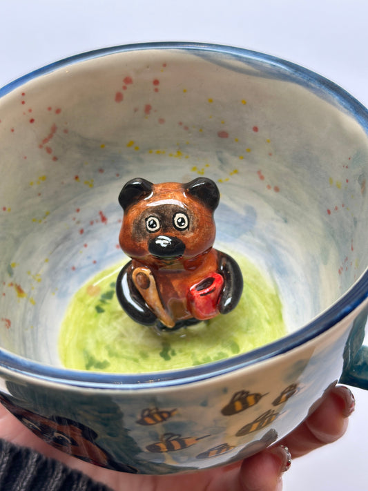 Winni the Pooh handmade mug