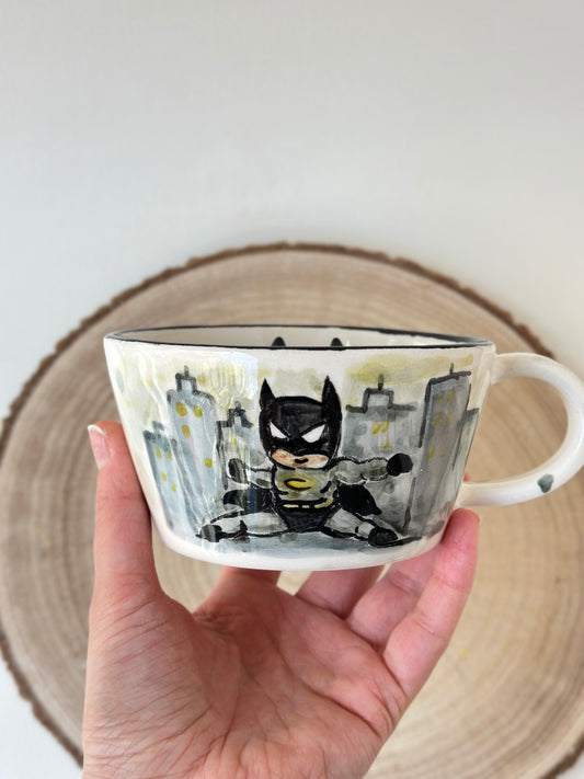 Black Phantom handmade mug