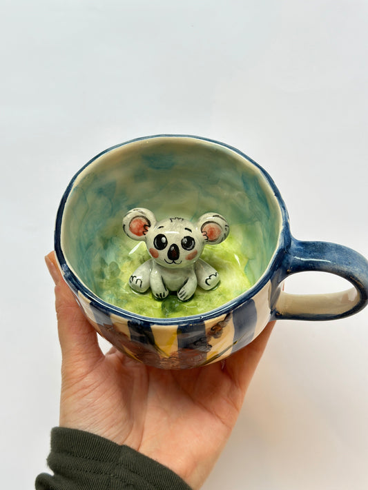 Koala handmade cup