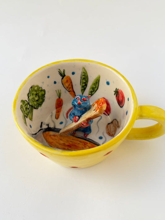 Little Chef handmade ceramic mug