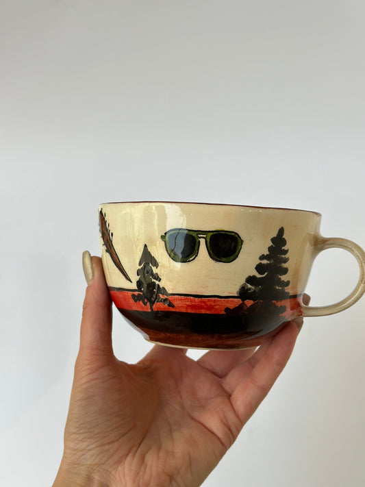 Steve handmade mug