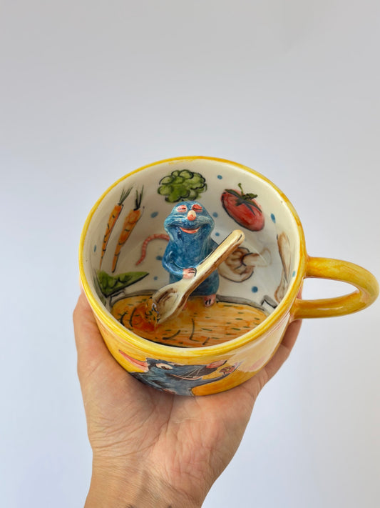 Little Chef handmade ceramic mug