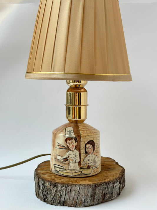 Little Chef handmade lamp