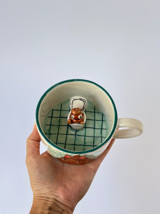 Handmade ceramic mug
