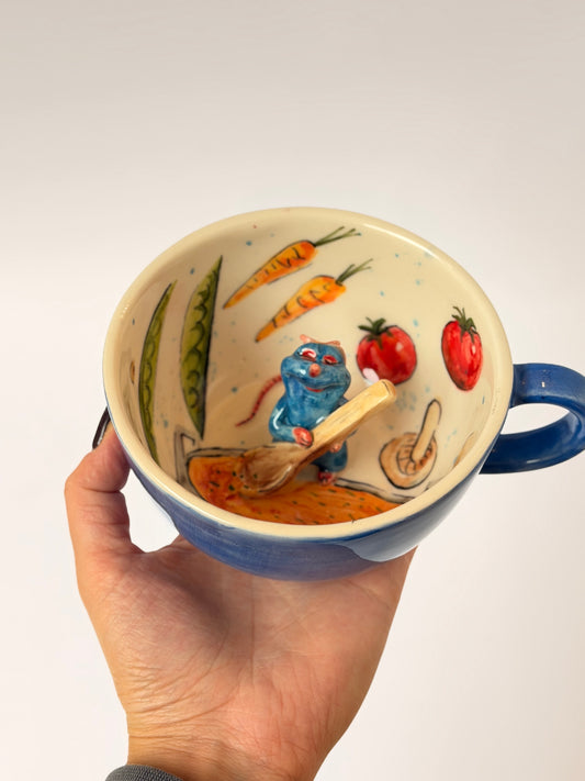 Little Chef handmade ceramic mug