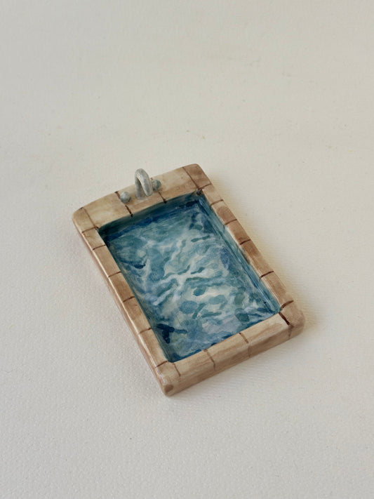 Handmade ashtray ceramic