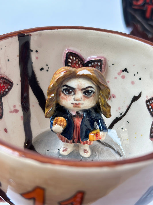 “Eleven” handmade mug