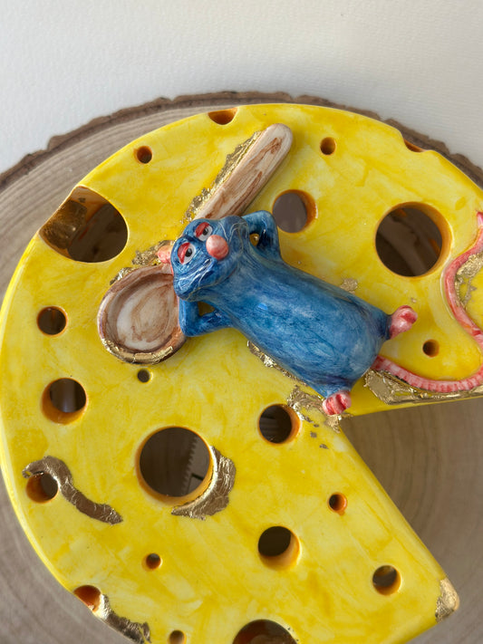 Little Chef ceramic handmade lamp
