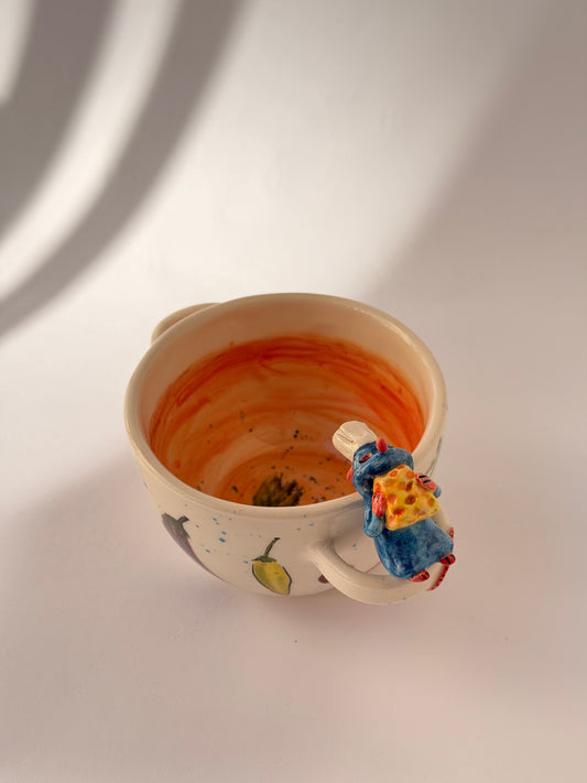 Little Chef handmade ceramic bowl