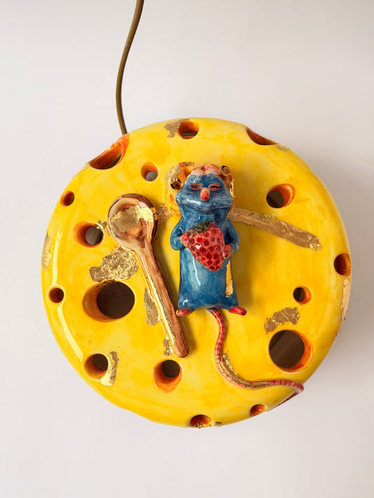 Little Chef handmade ceramic lamp
