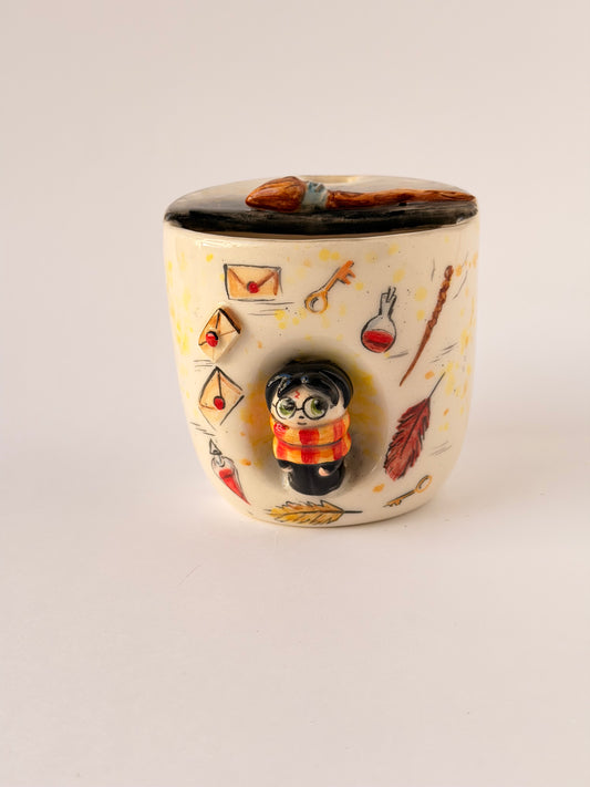 Harry handmade ceramic takeaway mug