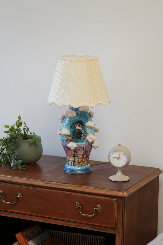 Handmade ceramic lamp✨