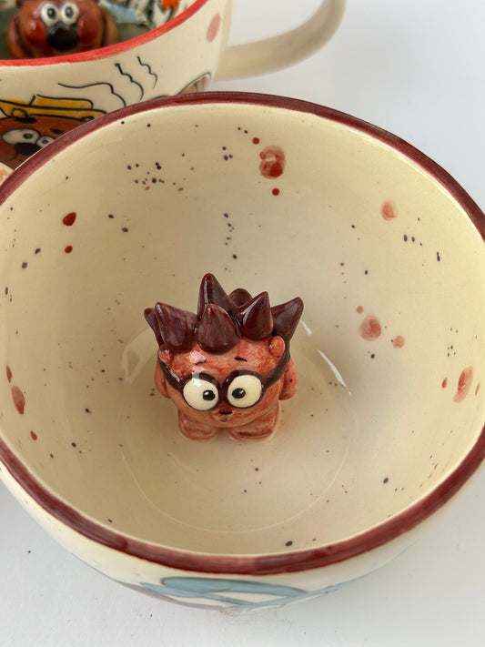 Smeshariki handmade mug