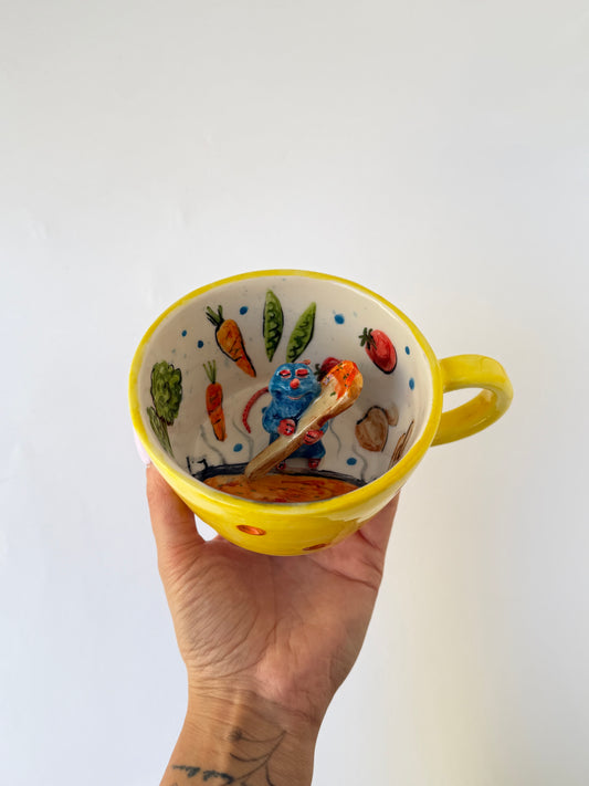 Little Chef handmade ceramic mug