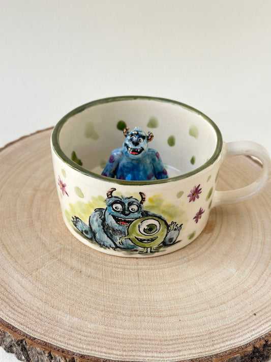 Monster Handmade ceramic mug