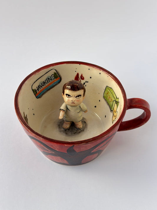 “Eleven” handmade mug