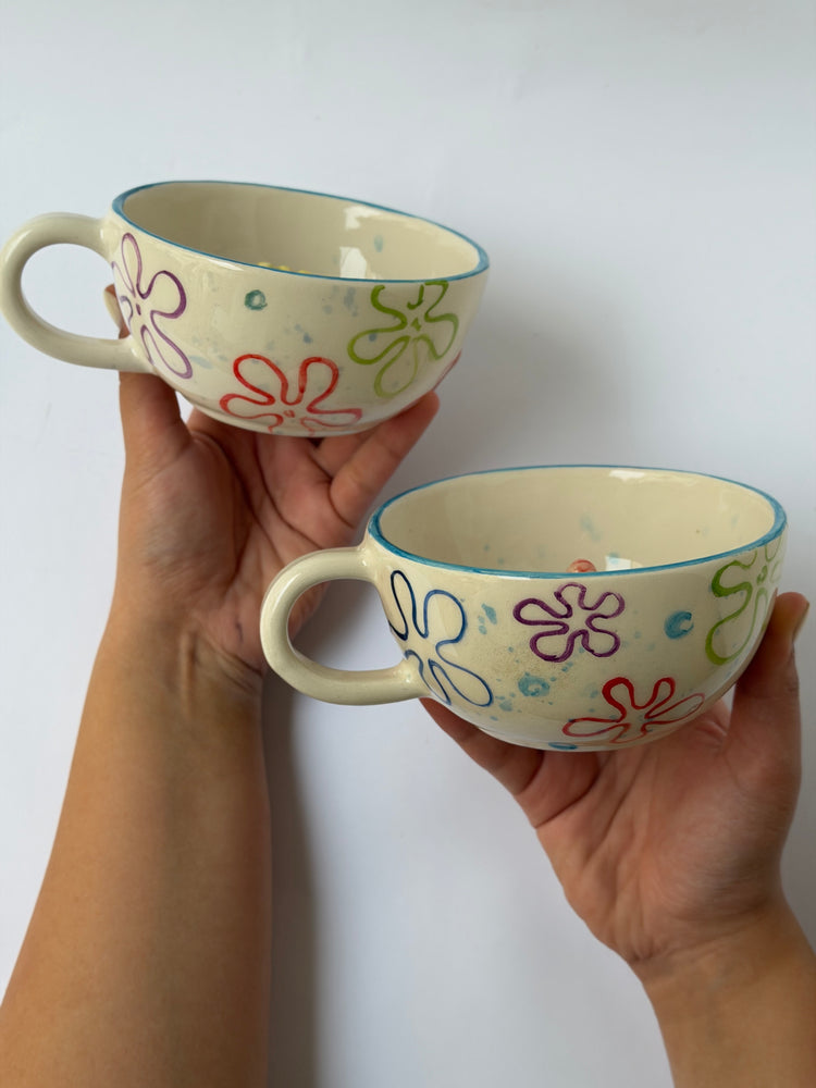 Friends handmade mugs ceramic