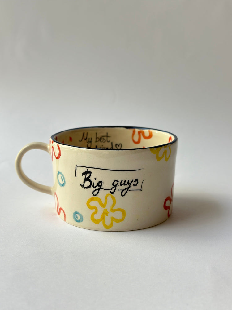 SpongeBob and Patrick handmade mug