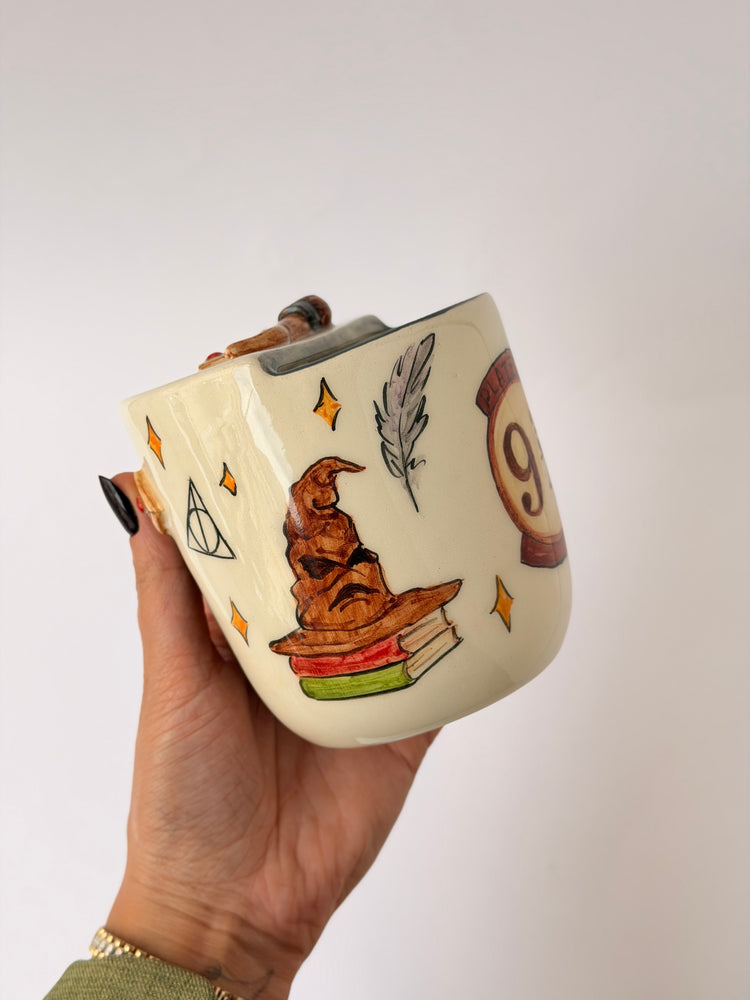 Harry handmade ceramic takeaway mug