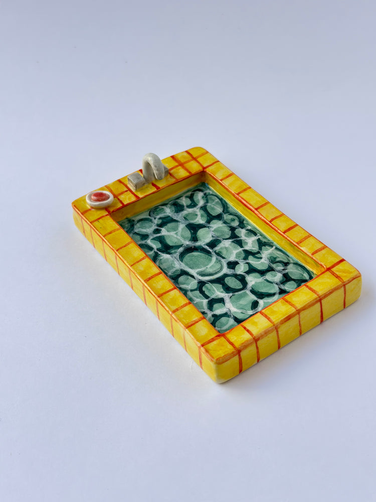Handmade ceramic ashtray