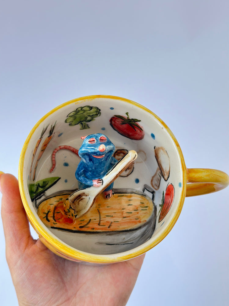Little Chef handmade ceramic mug