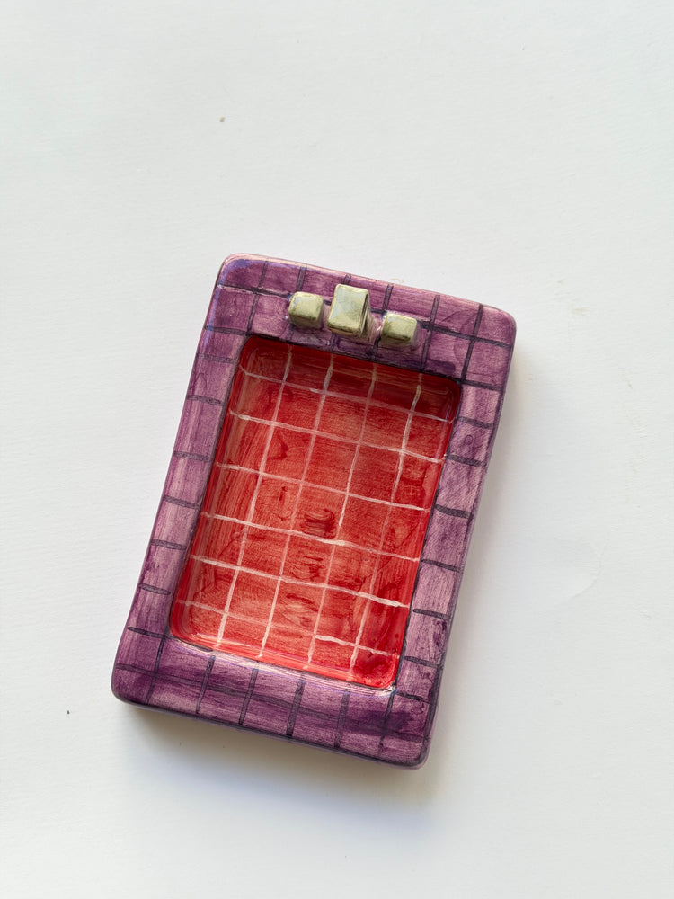 Handmade ashtray ceramic