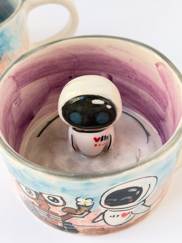 Couple handmade ceramic mugs
