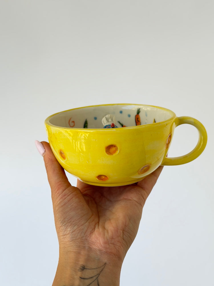 Little Chef handmade ceramic mug