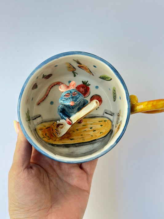 Little Chef handmade ceramic mug