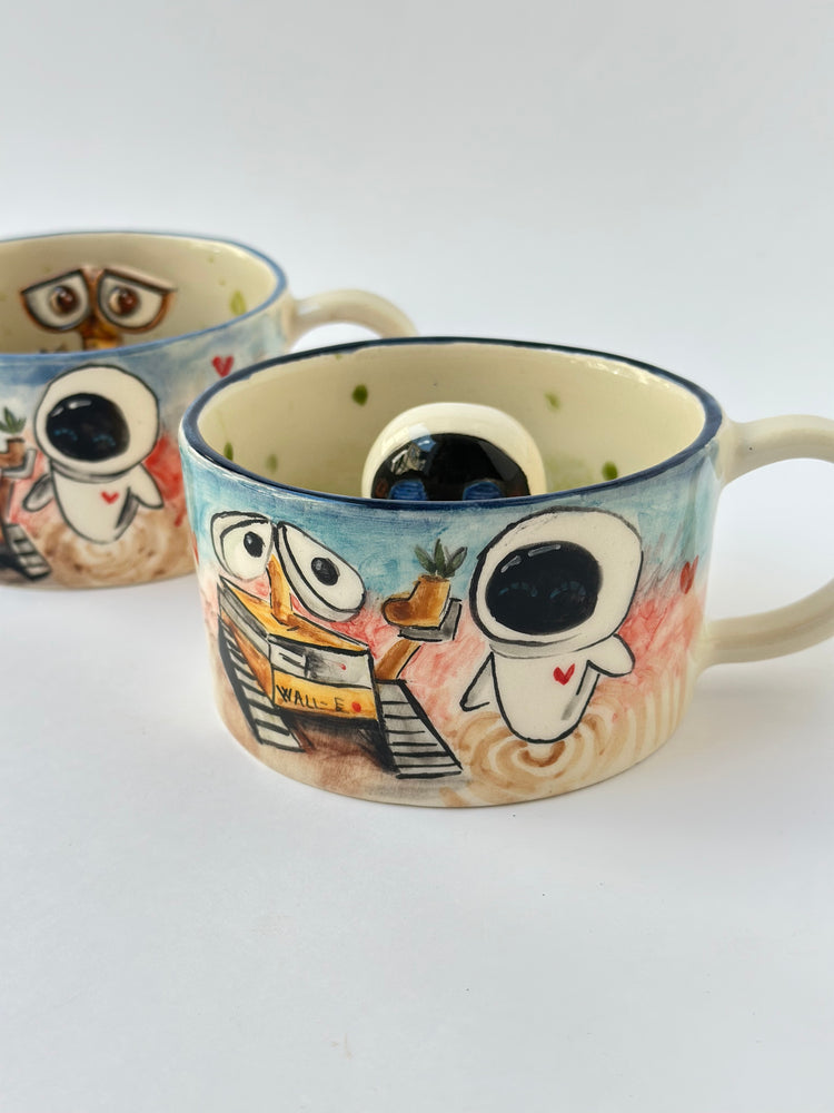 Couple handmade ceramic mugs