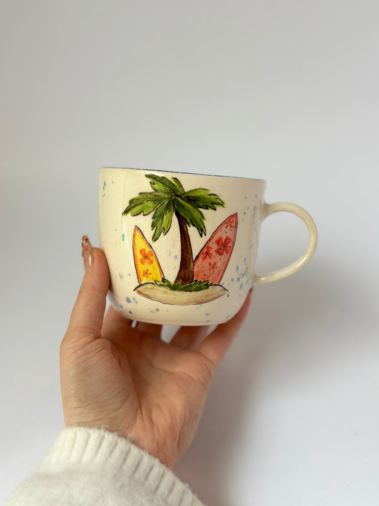 Stitch handmade mug